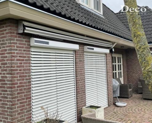 Solar jaloezie rolluiken gemonteerd door Deco zonwering