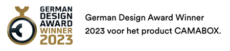 Deco Zonwering levert het Stobag Camabox zonnescherm dat in 2023 de German Design Award heeft gewonnen.