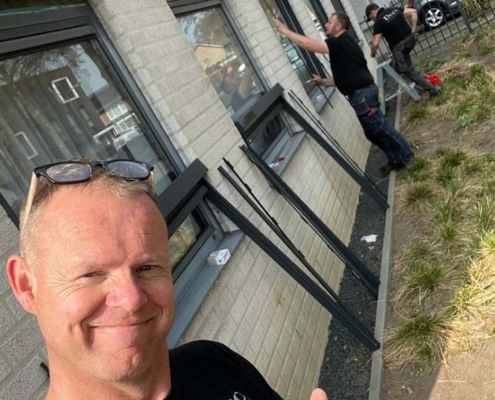 Solar screens in Oss, gemonteerd door Deco Zonwering
